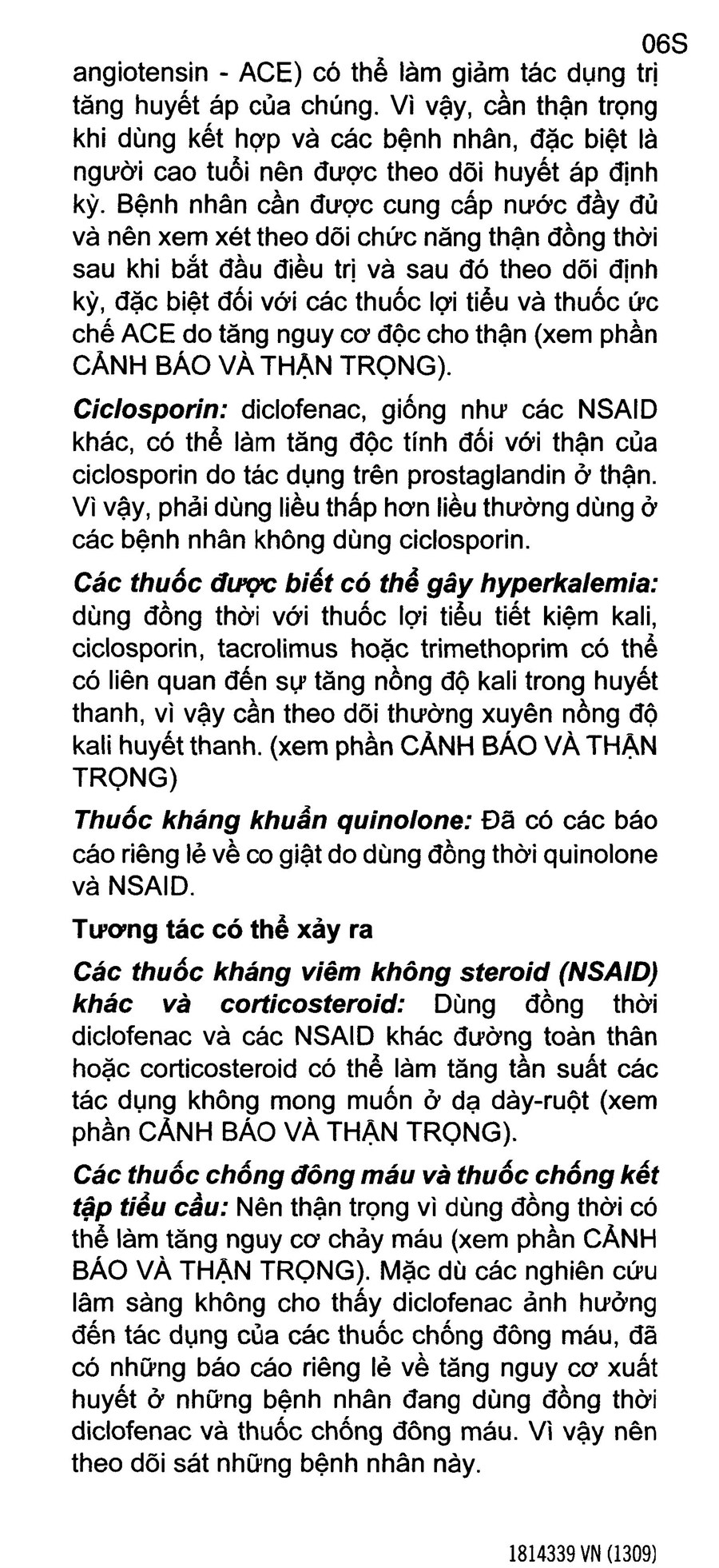 Cataflam 25mg giảm đau, kháng viêm xương khớp (1 vỉ x 10 viên) - 23
